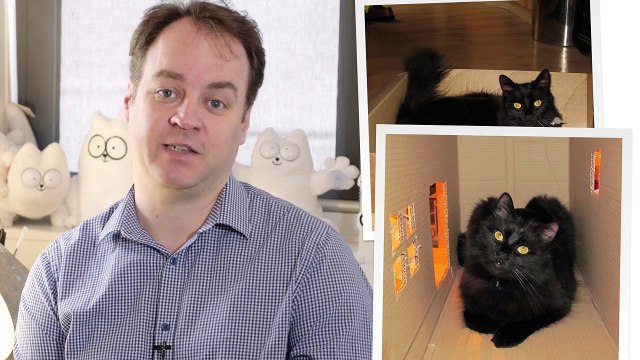Simon's Cat Logic - Why Do Cats Love Boxes!