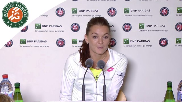 Roland-Garros 2016 - Conférence de presse Radwanska 1T