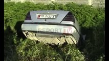 Report TV  - Përplasen dy makina në rrugën Fushë Krujë- Vorë, 3 të plagosur