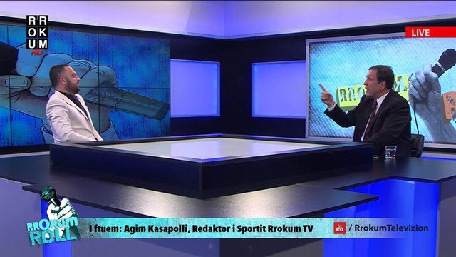 Rrokum Roll: Agim Kasapolli, Redaktor i Sportit Rrokum TV
