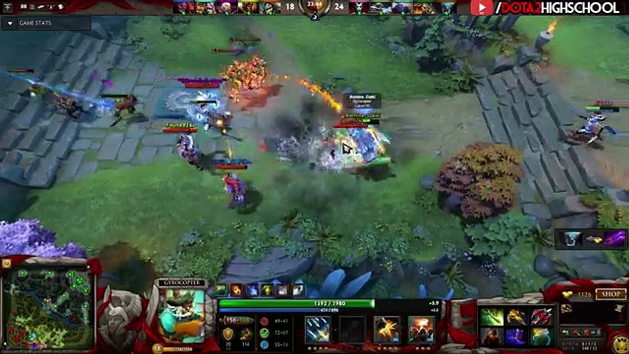 Miracle- Dota 2 _ Gyrocopter Vol.3 - [Carry] 40min - 432LH - 972 GPM