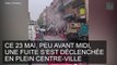 Une impressionnante fuite de gaz dans les rues de Toulouse