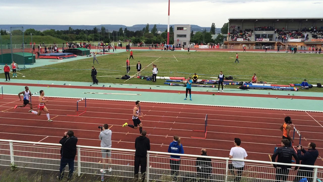 400m haies masculin Finale interclubs N1A 2016 série 1