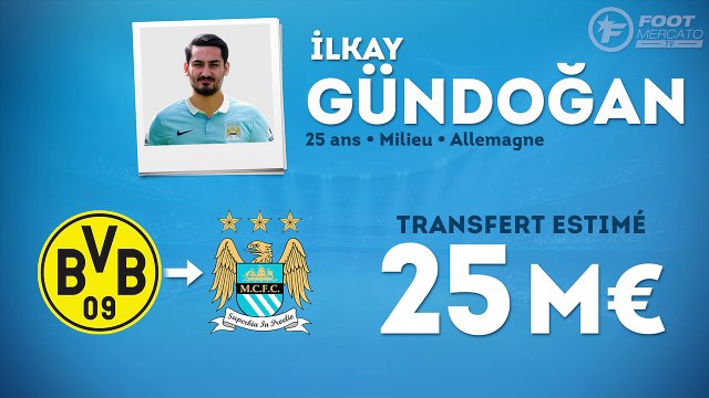 Officiel : Gundogan s'engage avec Manchester City !