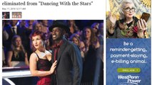 [Newsa] Steelers receiver Antonio Brown has been eliminated from 'Dancing With the Stars'