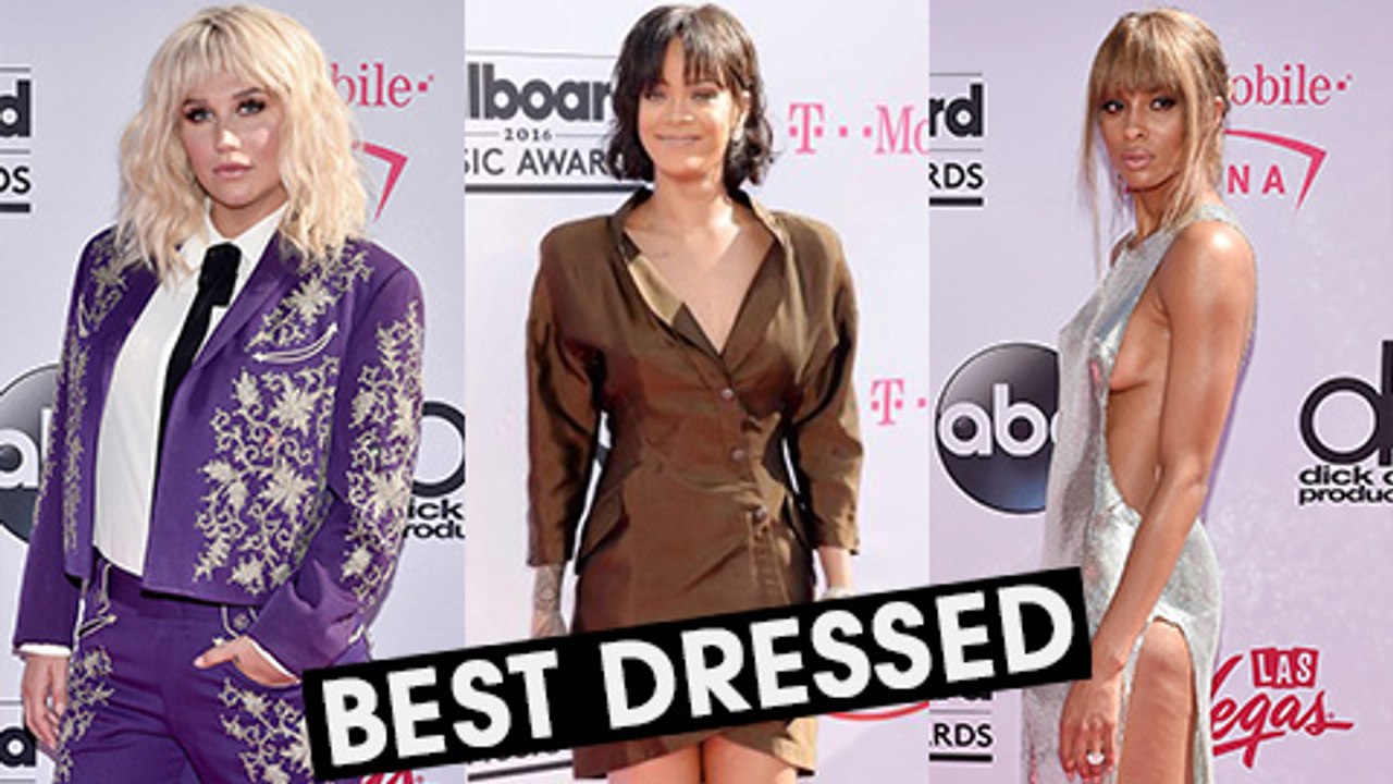 BEST DRESSED: Rihanna, Kesha & More celebs STUN at 2016 Billboard Awards Red Carpet