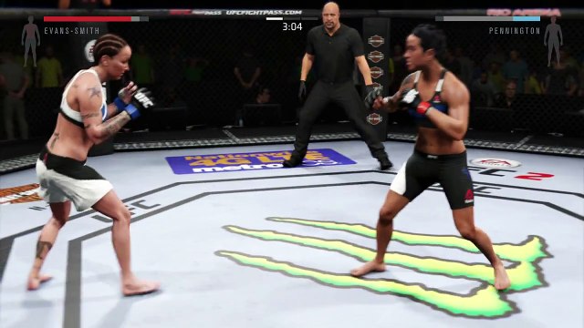 UFC 2 ● ASHLEY EVANS SMITH VS RAQUEL PENNINGTON