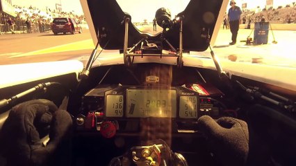 Démarrage de 0 à 500km/h en dragster en vue embarquée !!