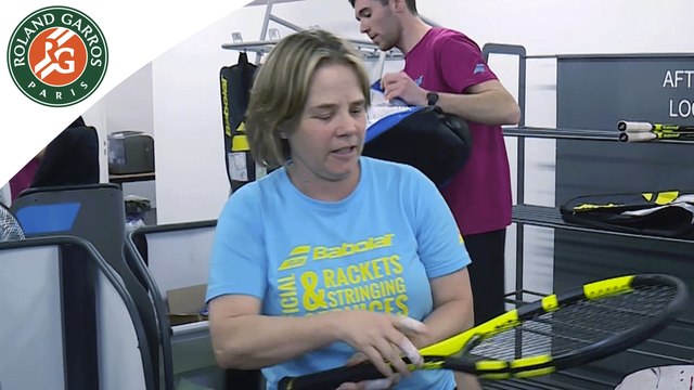 Roland-Garros 2016 - My job at Roland-Garros: Cordage