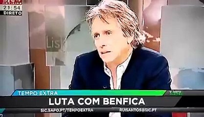 Jorge Jesus vai ao Tempo Extra na SICNotícias cometer alta gafe em direto