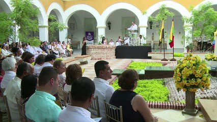 Teil der Asche von García Márquez in Kolumbien beigesetzt