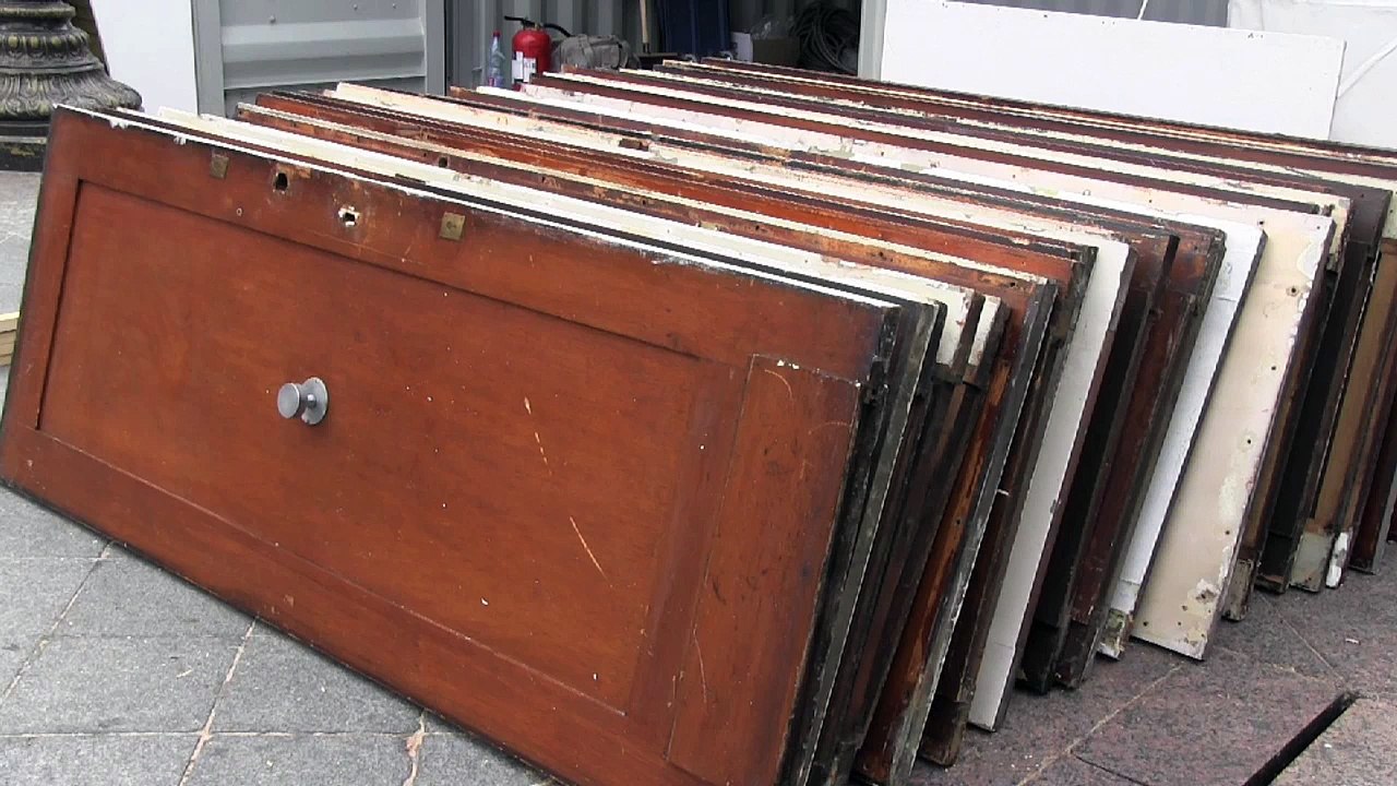 Le Pavillon circulaire, vu par le Pavillon de l'Arsenal