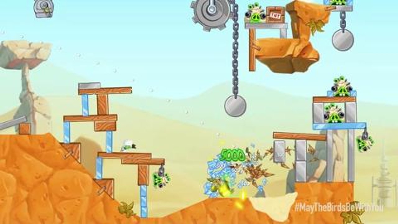 Angry Birds Star Wars 2 Yoda