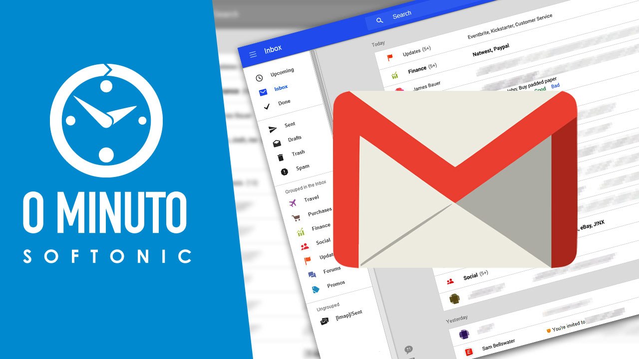 Android, Twitter, The Sims 4 e Gmail no Minuto Softonic