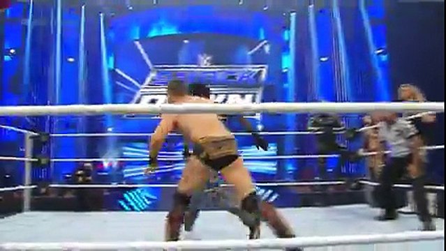 Dolph Ziggler, Neville, Goldust & R-Truth vs. The New Day & The Miz- SmackDown, January 7, 2016