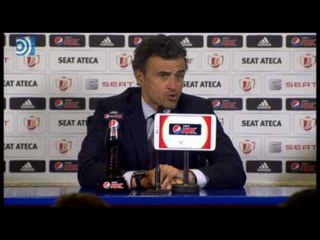 Luis Enrique: "Es muy difícil ganar un año y dos es la repera"