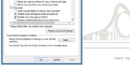 Como restaurar o navegador Internet Explorer