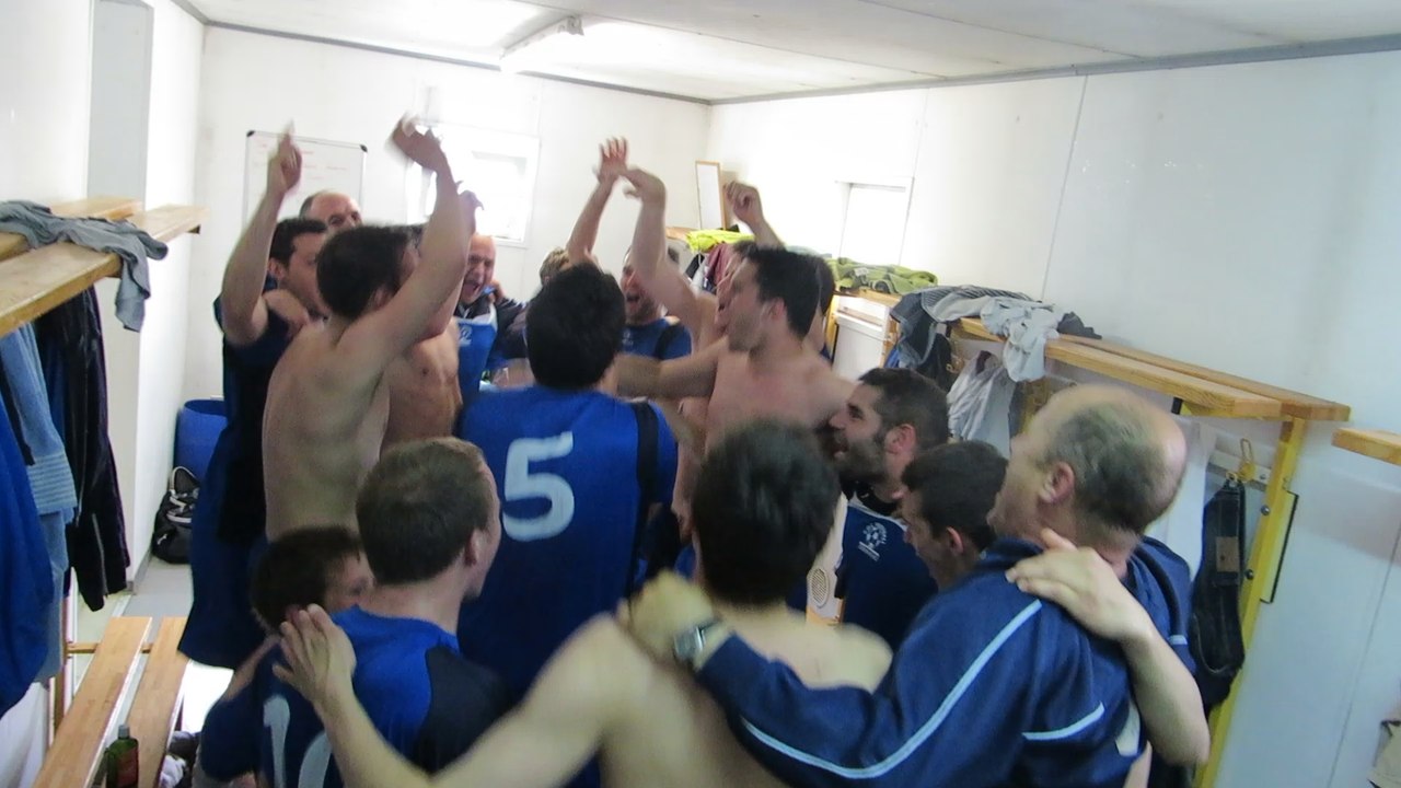 Avant dernière journée, montée en PH, joie dans les vestiaires !
