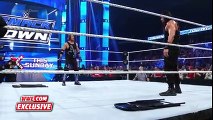 What you didn't see on SmackDown - -The Bloodline- & The Club brawl- SmackDown Fallout-2015