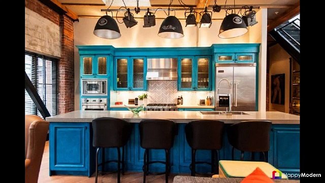 50+ идей голубой кухни - секреты дизайна и фото