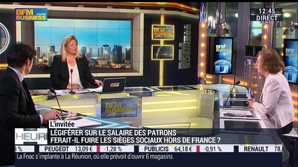 Légiférer sur le salaire des patrons ferait-il fuire les sièges sociaux hors de France ? - 23/05