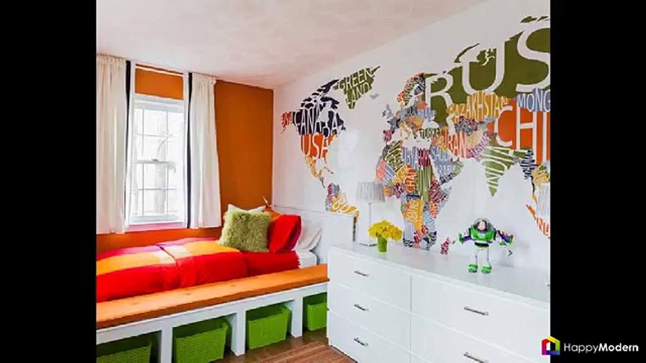 45+ декоративных наклеек для интерьера на стены