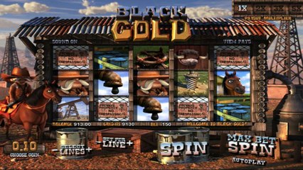 Black Gold ilmainen kasino kolikkopeli BetSoft Video Esikatselu