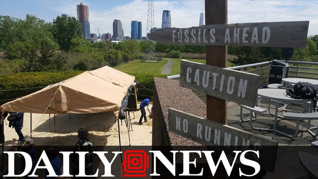 Dig For Real Dinosaurs Bones at Liberty Science Center