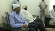 CM Punjab Badal meets Ranjit Singh Dhadrian wale