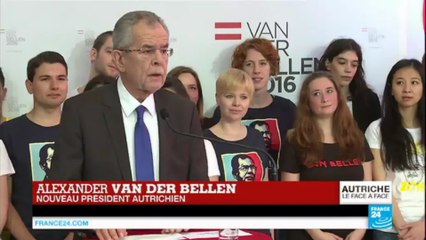 Autriche : l'écologiste Alexander Van der Bellen nouveau président autrichien