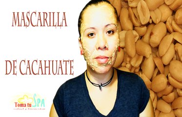 Mascarilla de  "CACAHUATE"  para el cutis seco