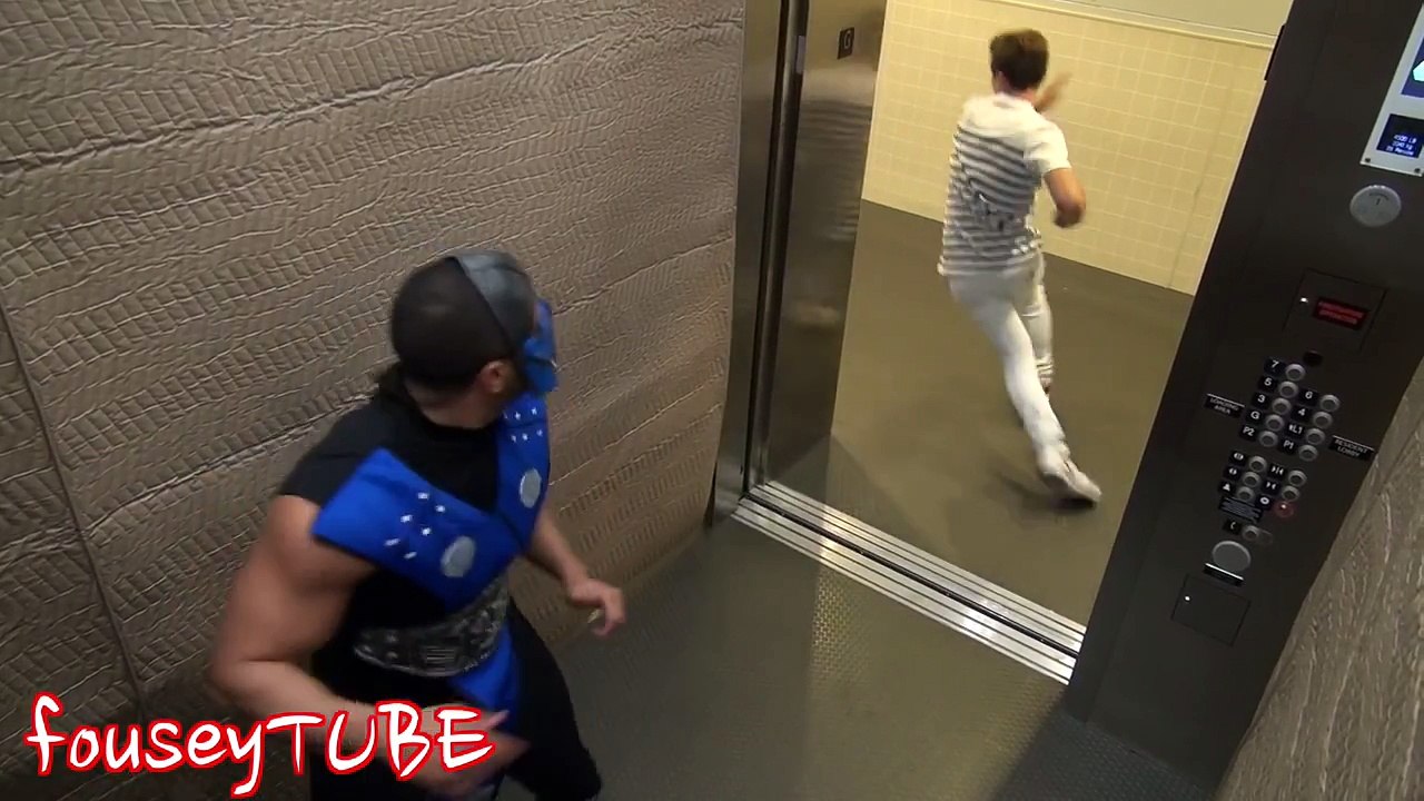 MORTAL KOMBAT ELEVATOR PRANK!