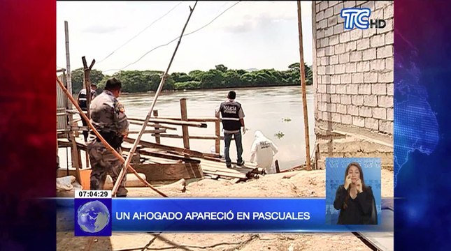 Un ahogado apareció en Pascuales