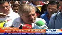 Venezolanos en España marcharon para exigir la salida de Nicolás Maduro