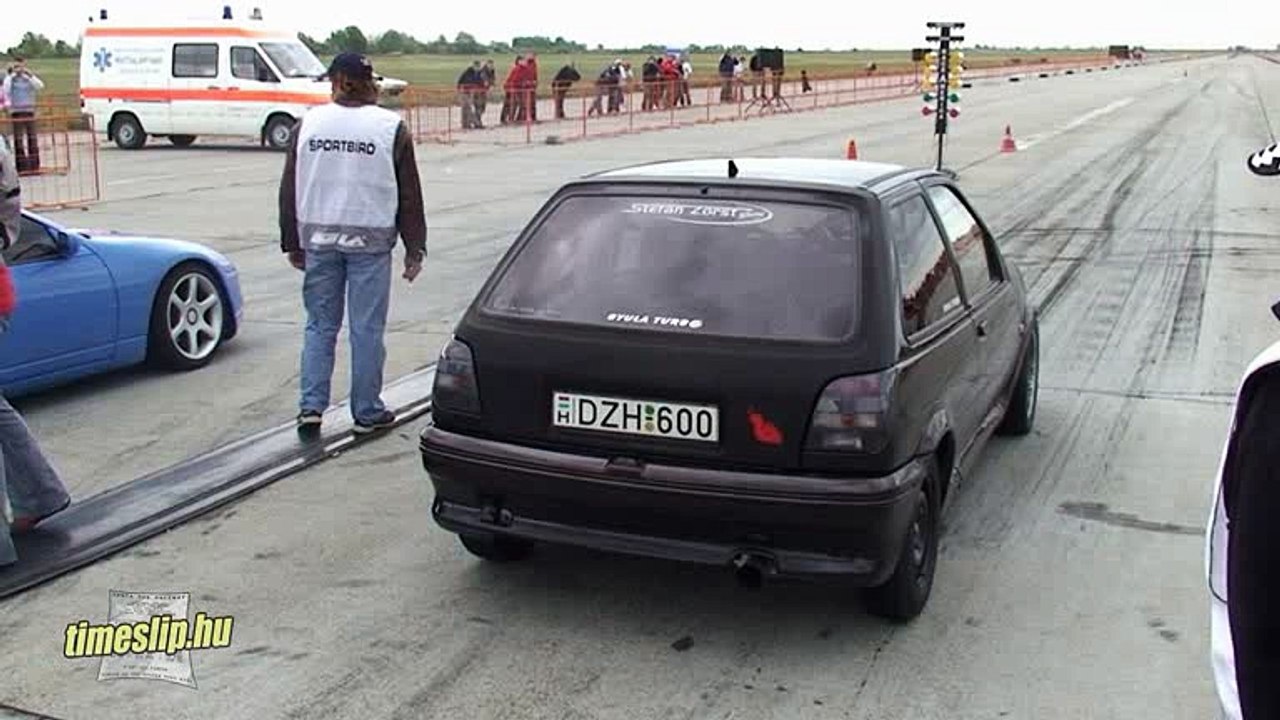 Nissan 300 ZX Twin Turbo Vs. Ford Fiesta Zetec Turbo
