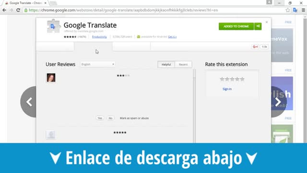 Google Translate a mano