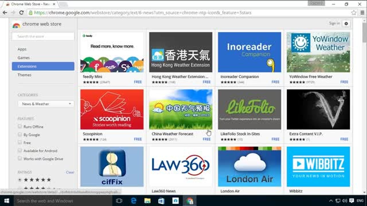 Cómo descargar y manejar extensiones en Google Chrome