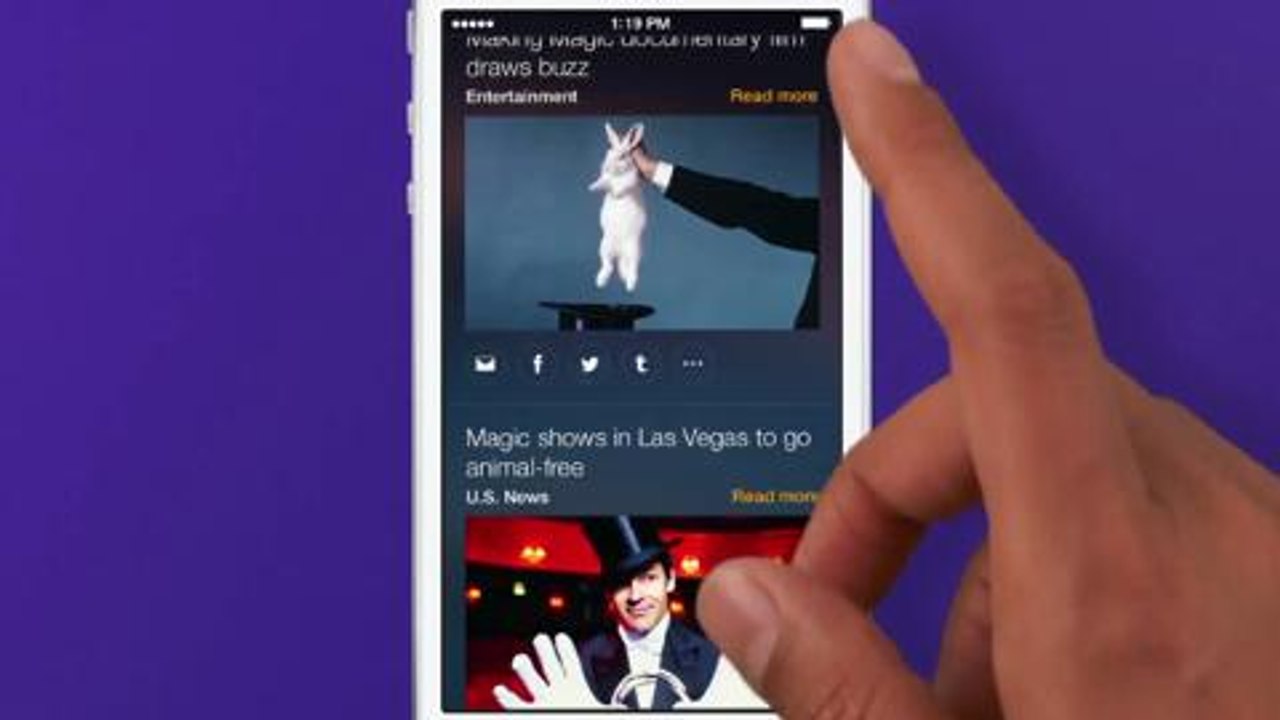 Update Yahoo Mail App per iPhone
