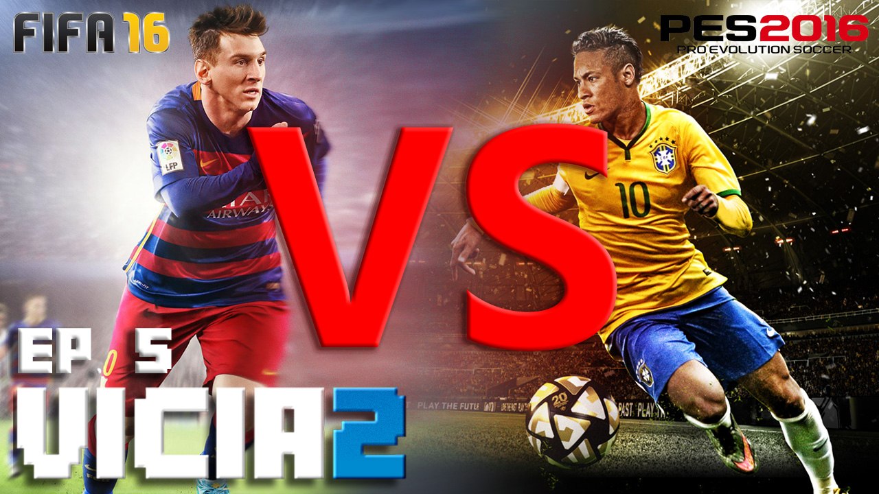 Comparativa FIFA 16 versus PES 2016