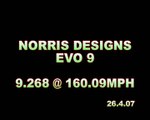 Norris Designs Mitsubishi Lancer Evo 9.26 Run