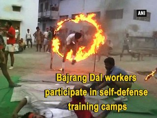 Bajrang Dal organises annual self-defense camp