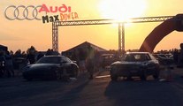 Porsche 997 Techart Turbo 630 HP Vs. Audi S2 Coupe 800 HP