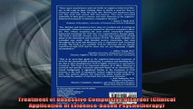 READ book  Treatment of Obsessive Compulsive Disorder Clinical Application of EvidenceBased Full Free