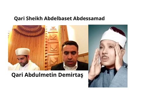 Metin Demirtaş. Kuran tilaveti. Fatiha & Elif Lâm Mim. Mısır arap şivesi, Sheikh Abdussamed makamı