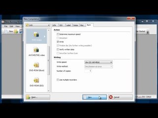 Nero Burning Rom: de interface
