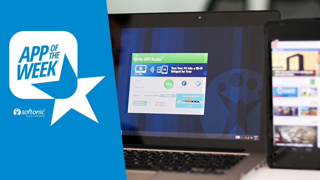 Create your own personal Wi-Fi hotspot with My Wi-Fi Router, this week's App of the Week.