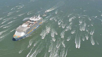Harmony of the Seas : De Saint-Nazaire à Southampton