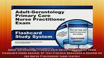 READ book  AdultGerontology Primary Care Nurse Practitioner Exam Flashcard Study System NP Test  FREE BOOOK ONLINE