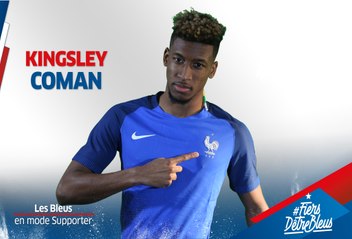 Kinglsey Coman dans la peau d'un supporter