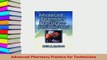 Download  Advanced Pharmacy Practice for Technicians PDF Free